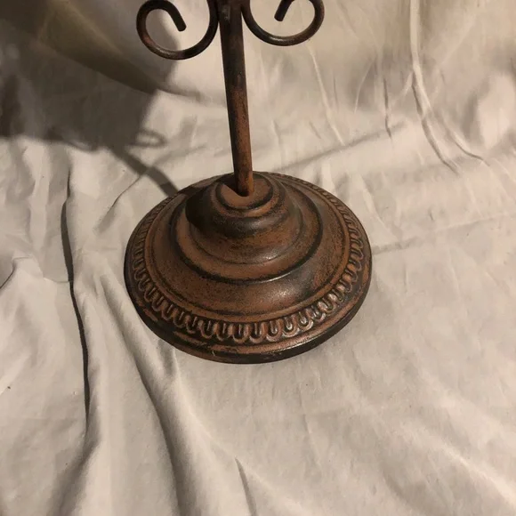 2 foot tall  Rooster Weather Vane candle holder all metal tin - Picture 3 of 11